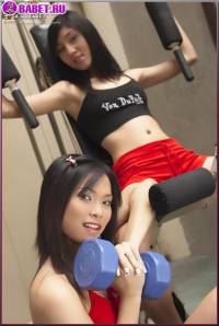 Ae Marikarn и Yoko Hasegawa голые в спортзале aeyo0324.jpg