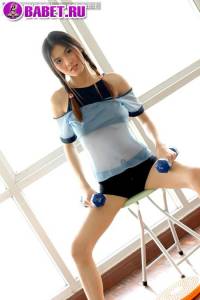 Лёгкая эротика с Natt Chanapa с спортзале nach0322.jpg