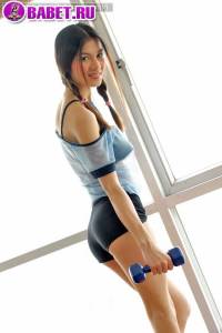 Лёгкая эротика с Natt Chanapa с спортзале nach0308.jpg