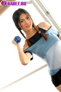Лёгкая эротика с Natt Chanapa с спортзале nach0331.jpg