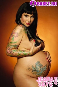 ИНТИМНЫЕ ТАТУИРОВКИ Интим татуировка на беременной intim tatuirovka na beremennoj.jpg