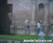 Минет на улицах города.3гп