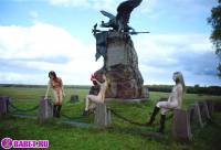 порно фотосессия Три русские нудистки показывают тело фото-100.йпг