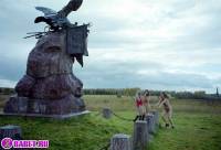 порно фотосессия Три русские нудистки показывают тело фото-106.йпг