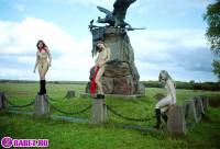 порно фотосессия Три русские нудистки показывают тело фото-97.йпг