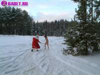 порно фотосессия Голая московская снегурочка и дед мороз фото-28.йпг