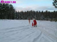 порно фотосессия Голая московская снегурочка и дед мороз фото-45.йпг