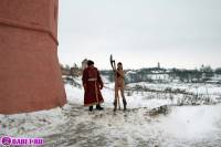 порно фотосессия Зимняя русская нудистка фото-144.йпг