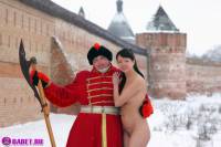 порно фотосессия Зимняя русская нудистка фото-156.йпг