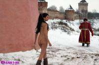 порно фотосессия Зимняя русская нудистка фото-15.йпг