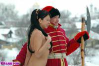 порно фотосессия Зимняя русская нудистка фото-198.йпг