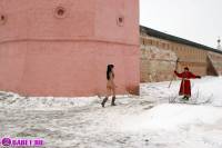 порно фотосессия Зимняя русская нудистка фото-33.йпг