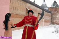 порно фотосессия Зимняя русская нудистка фото-53.йпг