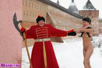 порно фотосессия Зимняя русская нудистка фото-63.йпг