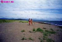 порно фотосессия Красивые девчёнки приехали на море фото-48.йпг