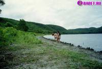 порно фотосессия Рыжая бестыжая полностью разделась фото-100.йпг