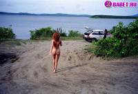 порно фотосессия Рыжая бестыжая полностью разделась фото-33.йпг