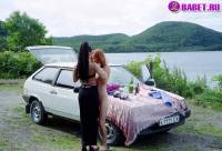 порно фотосессия Рыжая бестыжая полностью разделась фото-58.йпг