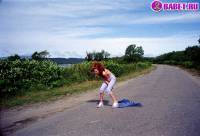 порно фотосессия Рыжая бестыжая полностью разделась фото-9.йпг