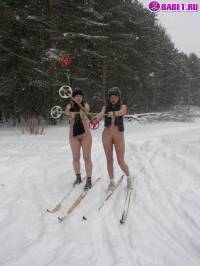 порно фотосессия Голый марафон на лыжах 123191749115.jpg