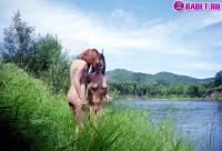 порно фотосессия Две русские шалавы отдыхают на природе фото-4.йпг